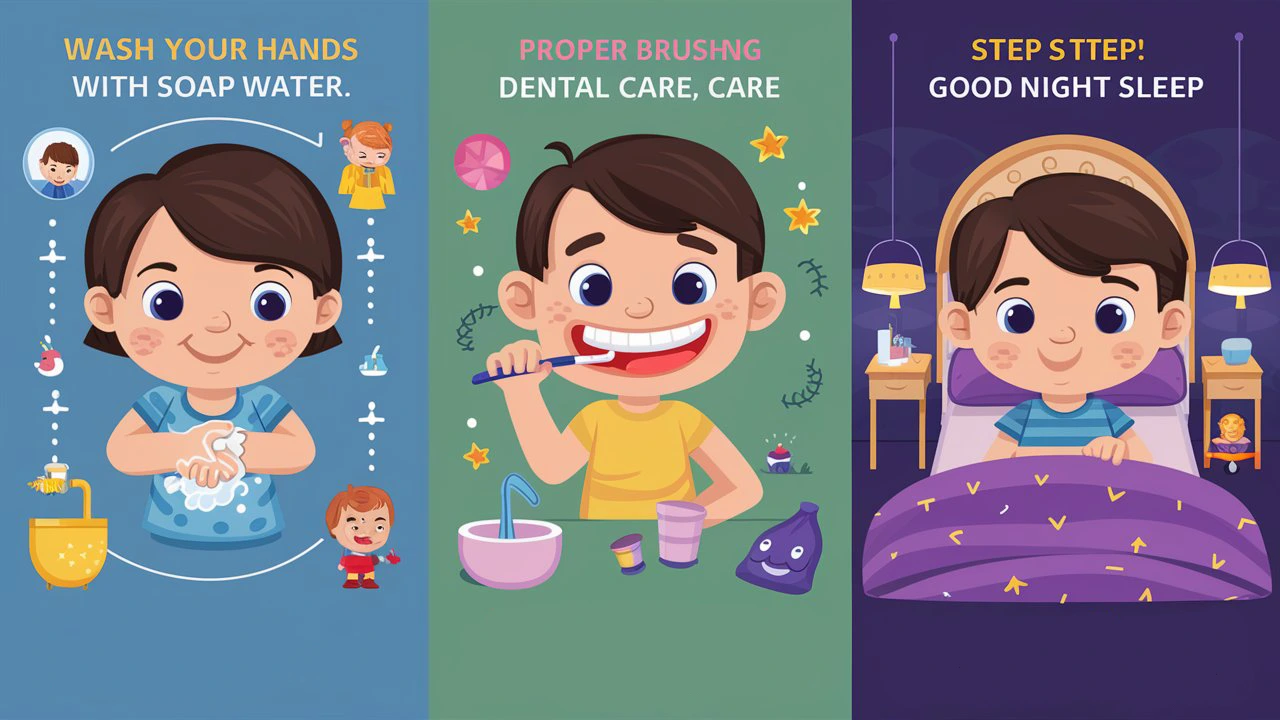 Empowering Your Kids with Strong Habits Essential Steps for Healthy Hygiene, Dental Care, and Sleep